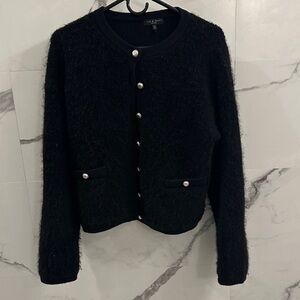 rag & bone Kaia Boxy Bouclé Cardigan